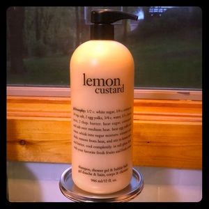 Philosophy lemon custard